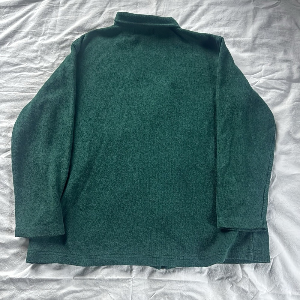 Vintage 90's Sarah Bentley Sport Women's Green Full Zip Jacket XL - Picture 4 of 4